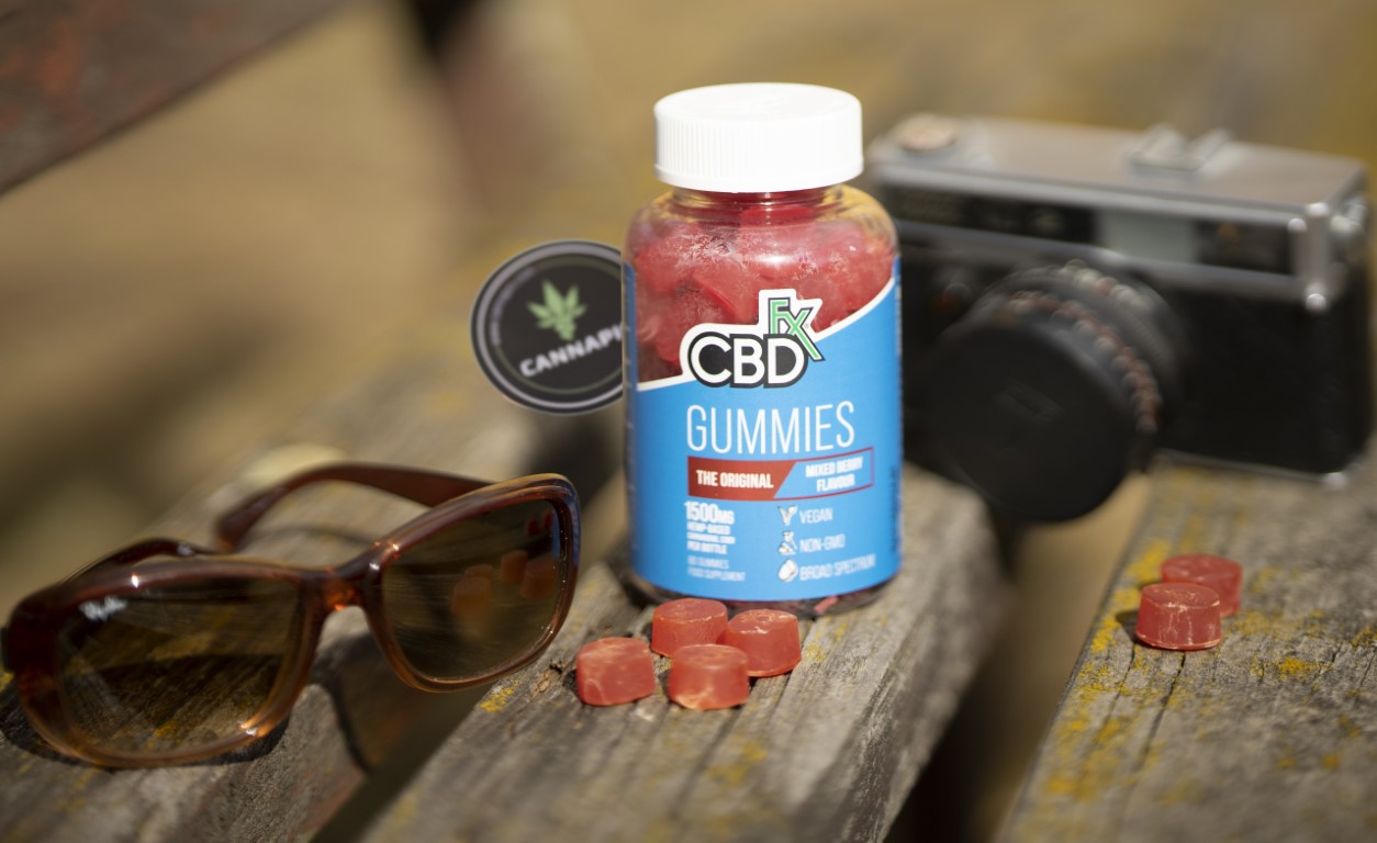 CBD želé - CBD FX Mixed berry